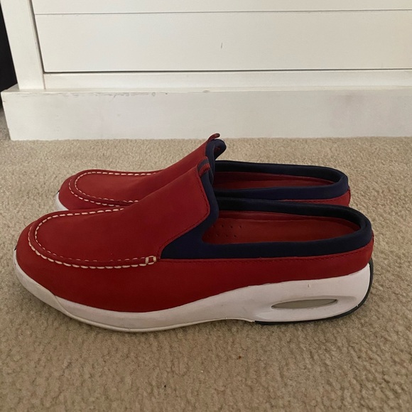 Cole Haan red, white and blue slides - Picture 5 of 10